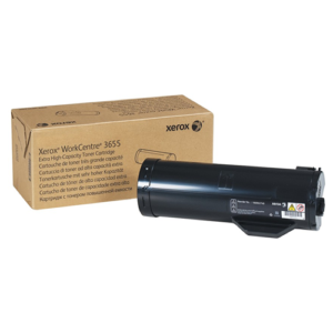 CARTUCHO DE TONER NEGRO EXTRA ALTA CAPACIDAD WC 3655 25.9K, 106R02241.