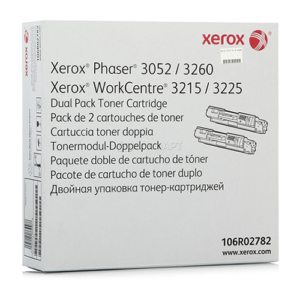 CARTUCHO DUAL NEGRO PHASER 3052-3260 WORKCENTRE 32115-3225 6K 106R02782.