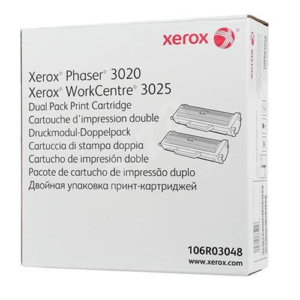 CARTUCHO DUAL DE IMPRESIÓN NEGRO PHASER 3020 30K 106R0348.