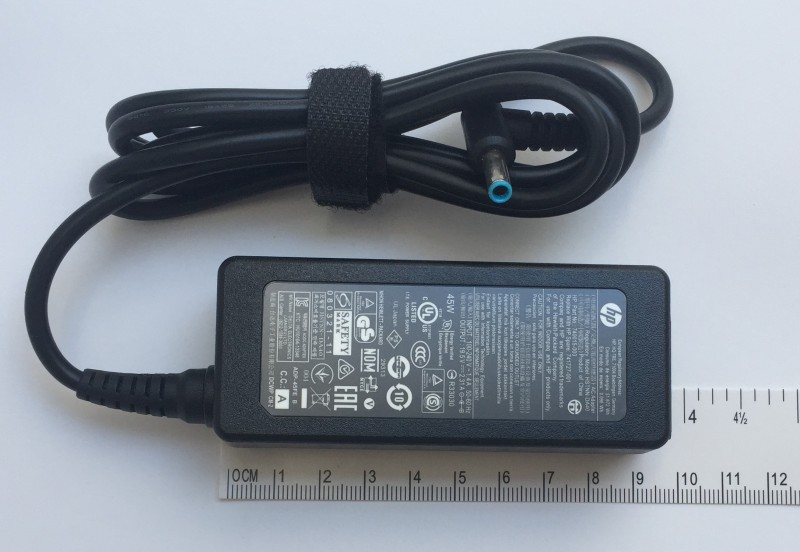 CARGADOR HP HE9915-O, HP ORIGINAL AC ADAPTER, 19.5V, 2.31A,TIP 4.5