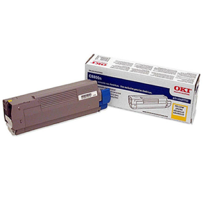 TONER OKI 43487733 AMARILLO C8800 6K SERIE C8000