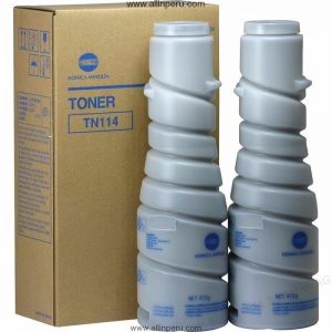 TONER NEGRO MODELO TN-114 RENDIMIENTO 11K PARA KONICA MINOLTA BIZHUB 163_211 (8937782)