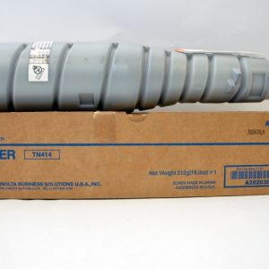 TONER NEGRO MODELO TN-414 RENDIMIENTO 25K PARA KONICA MINOLTA BIZHUB 363 (A202030)