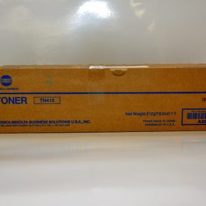 TONER NEGRO MODELO TN-415 RENDIMIENTO 25K PARA KONICA MINOLTA BIZHUB 36 (A202032)