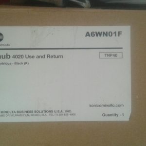 TONER NEGRO MODELO TNP-40 RENDIMIENTO 20K PARA KONICA MINOLTA BIZHUB  4020 (A6WN01F)