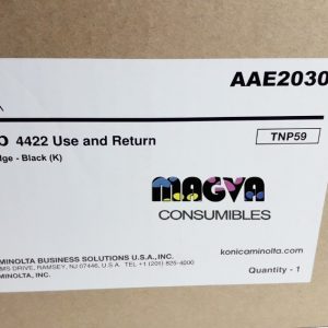 TONER NEGRO MODELO TNP-59 RENDIMIENTO 25K PARA KONICA MINOLTA BIZHUB  4422 (AAE2030)