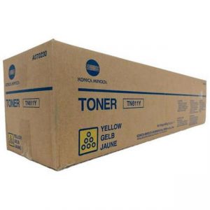 TONER YELLOW  MODELO TN-411Y RENDIMIENTO 27K PARA KONICA MINOLTA BIZHUB bh C451 (A070230)