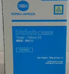 TONER YELLOW MODELO TNP-80Y RENDIMIENTO 9K PARA KONICA MINOLTA BIZHUB bh C3320i (AAJW232)